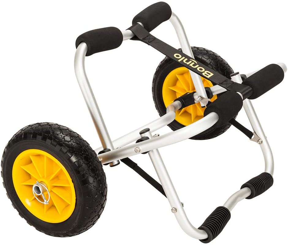 bonnlo solid tire kayak cart